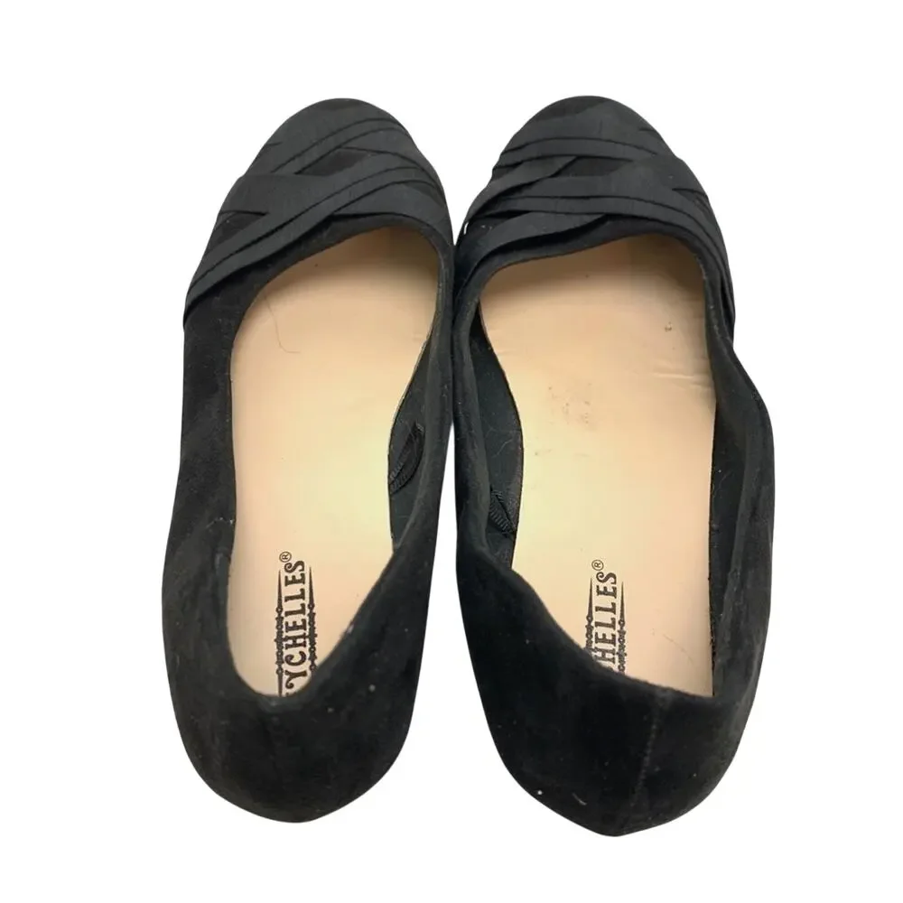 SEYCHELLES Anthropologie Black POODLE Shoes sz 6.5